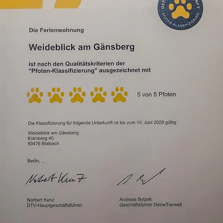 Weideblick Gaensberg * Blaibach